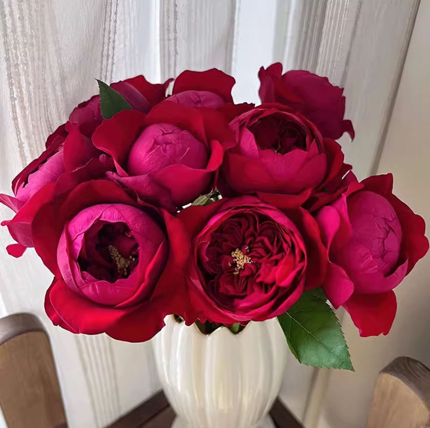 #SPC300,   Peony kiss 芍药红, Florist Cutting Rose. Non-Grafted/Own Root.