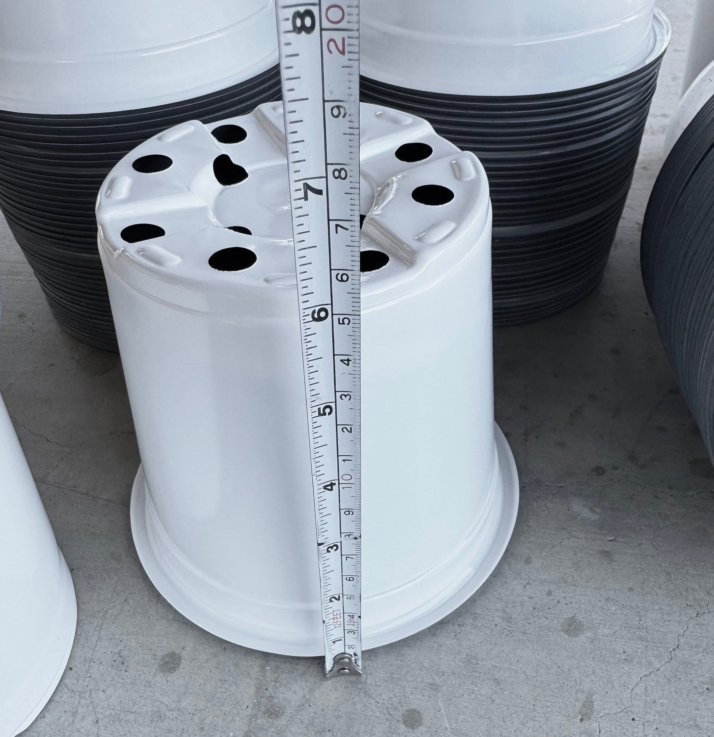 Plastic Nursery Pots Seedling Starting Pots (100 pack)